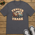 Trailer Trash Kids T-Shirt — Charcoal