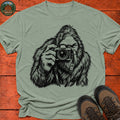 Bigfoot Camera T-Shirt — Sage
