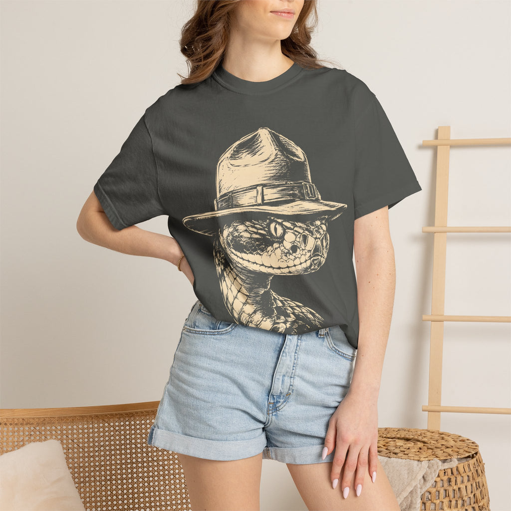 Rattlesnake Ranger — Vintage Sketch Outdoor Wildlife Tee