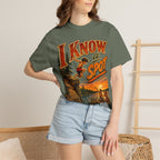 I Know a Spot — Vintage Lake Jumping Summer Camping Tee