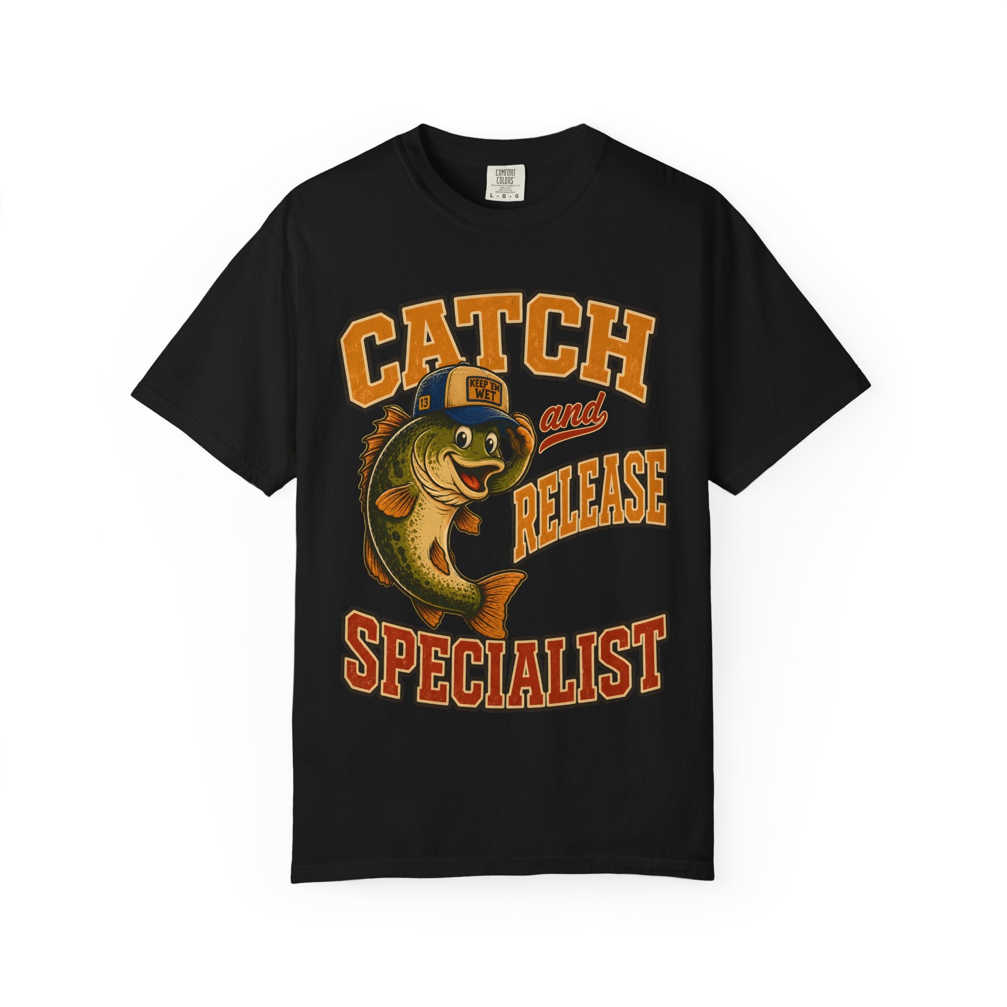 Catch and Release Specialist Funny Fishing Shirt — Bass Fishing Tee