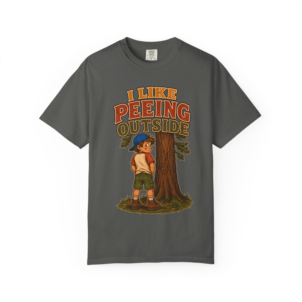 I Like Peeing Outside — Funny Camping Humor Tee