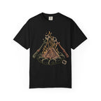 Roasing Marshmallows Line Art T-Shirt