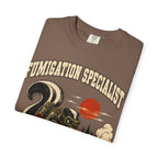 Fumigation Specialist Clear the Area — Skunk Outdoor Humor Tee