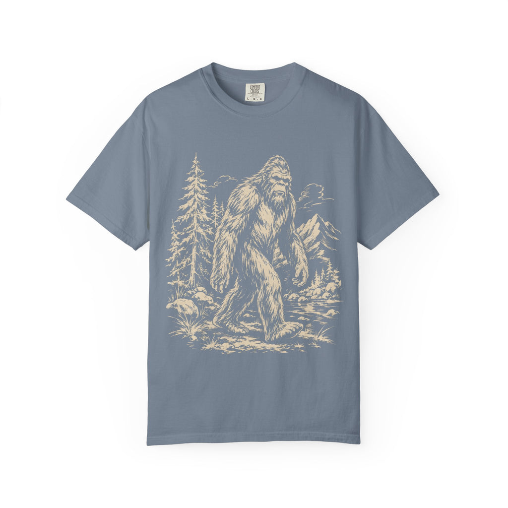 Bigfoot — Vintage Sasquatch Wilderness Sketch Tee