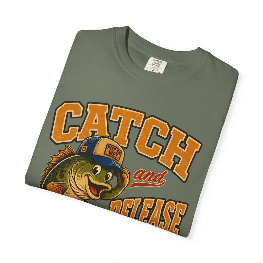 Catch and Release Specialist Funny Fishing Shirt — Bass Fishing Tee