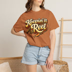 Keepin' It Reel — Retro Fishing Humor Tee