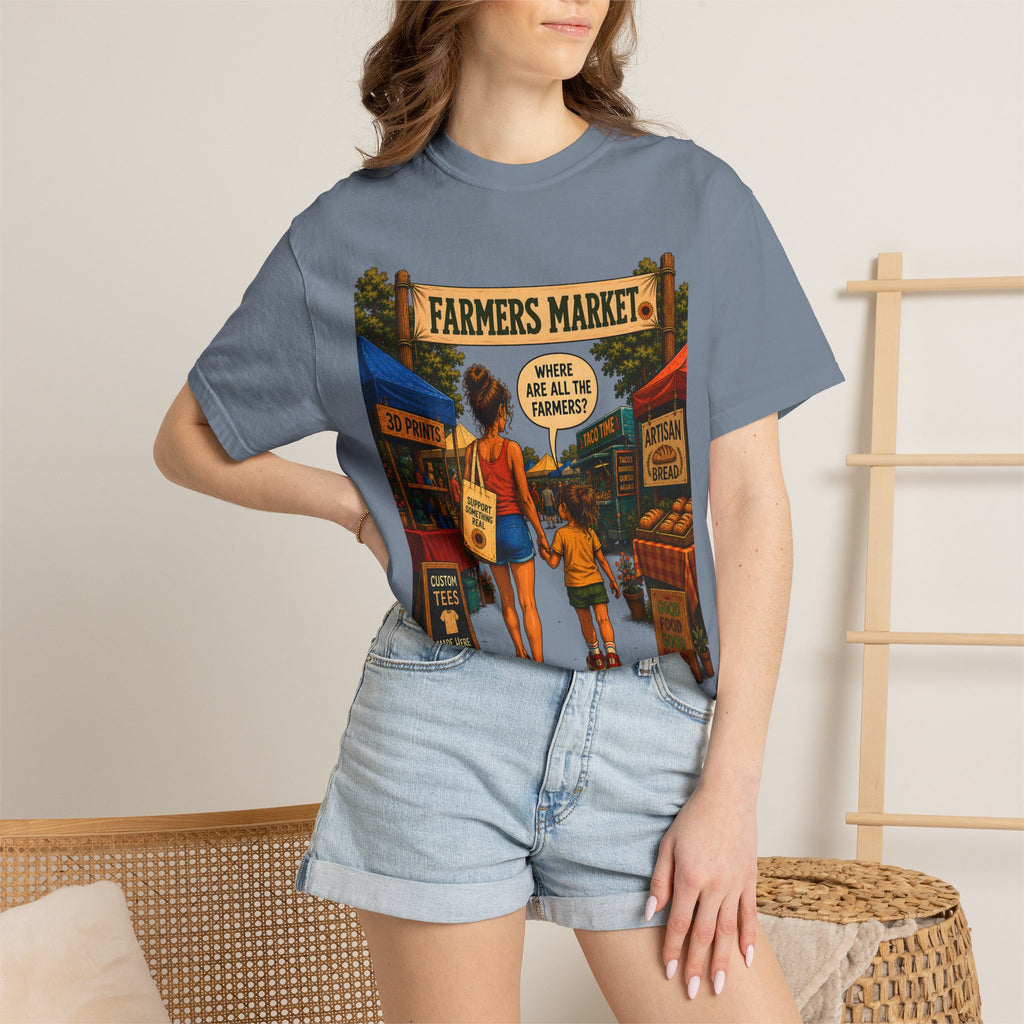 Farmers Market Where Are All the Farmers — Funny Outdoor Tee