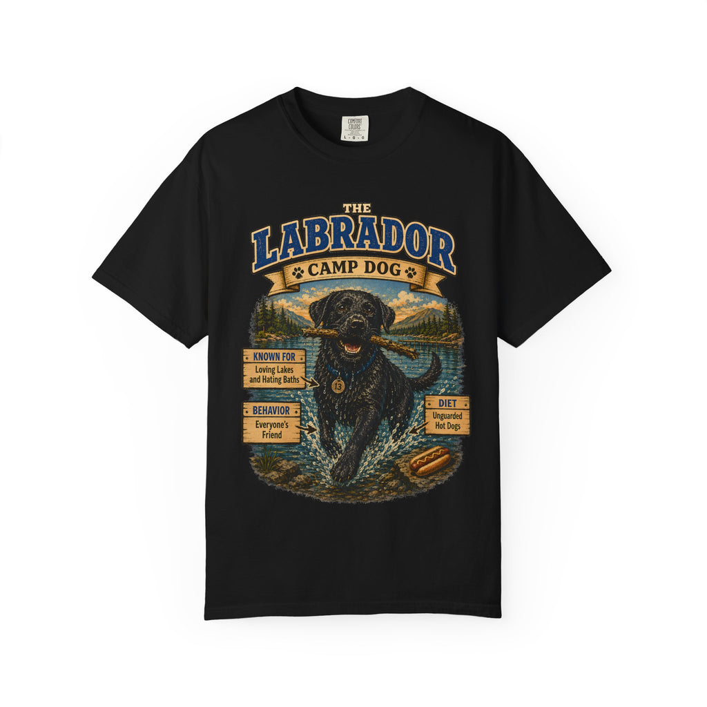 Labrador Camp Dog - Loving Lakes and Hating Baths Shirt