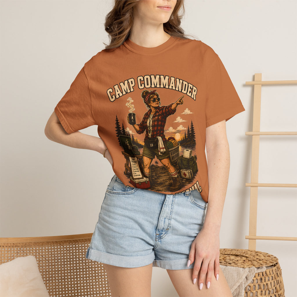 Camp Commander Situation Normal — Funny Camping Mom Tee
