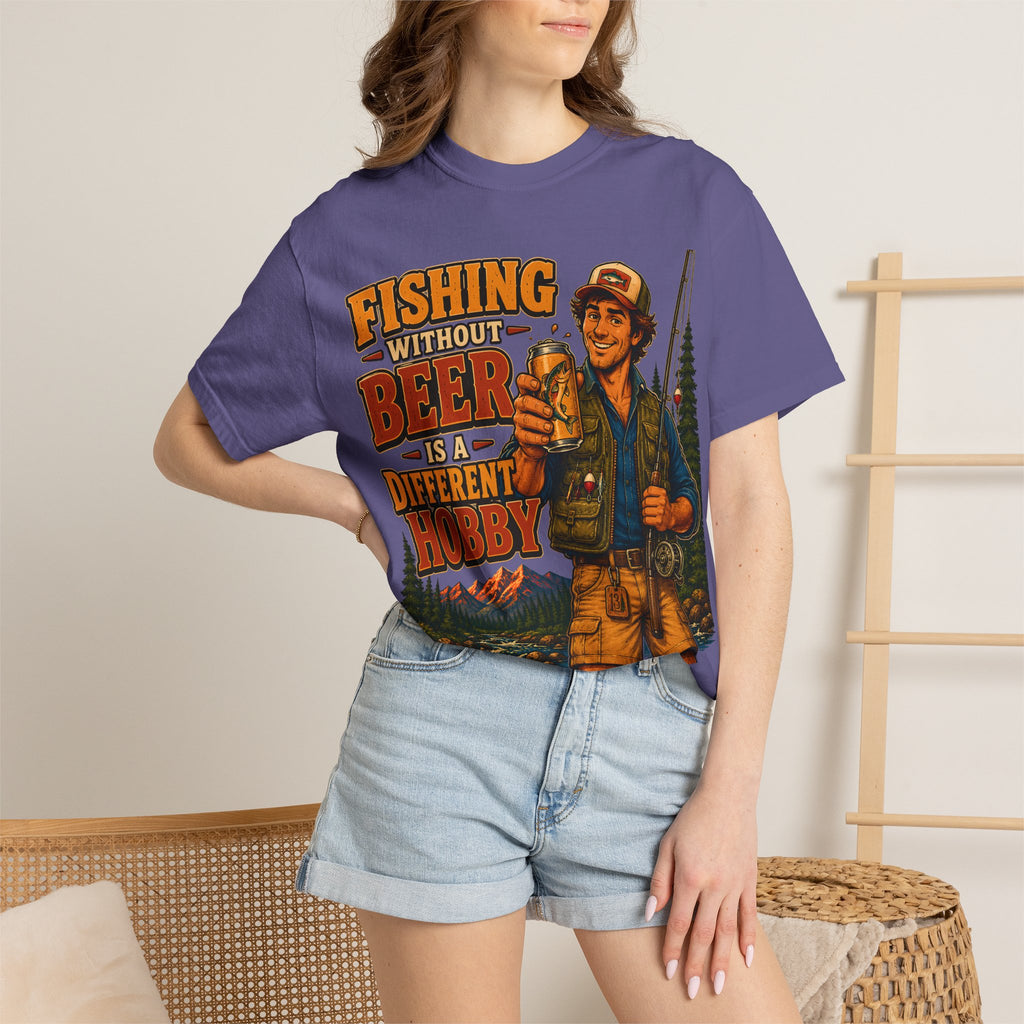 Fishing Without Beer Is a Different Hobby — Funny Fishing Tee