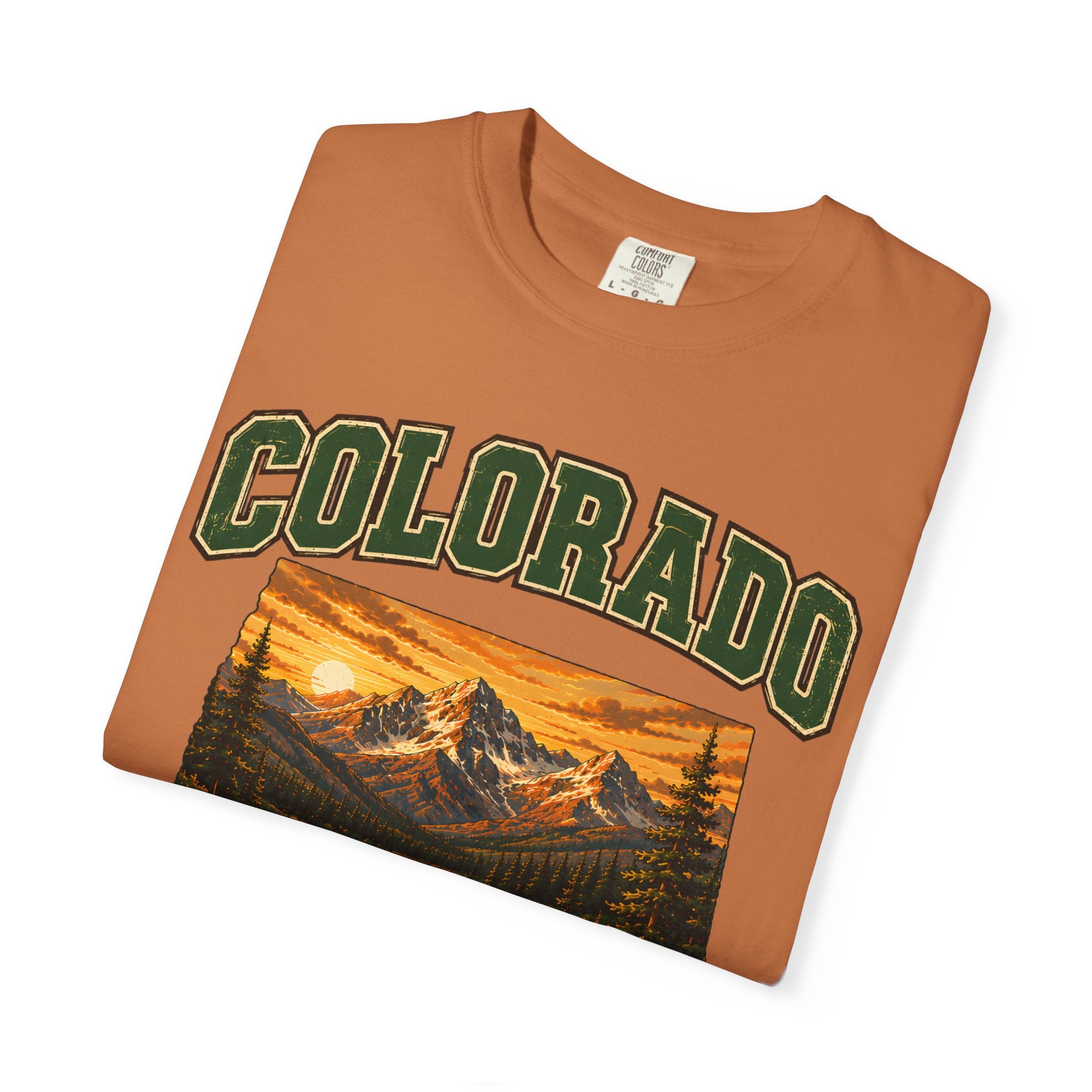 Colorado Camping Shirt — Rocky Mountain Vintage Outdoor Tee