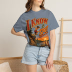 I Know a Spot — Vintage Lake Jumping Summer Camping Tee