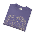 Firefly Campsite at Night T-Shirt