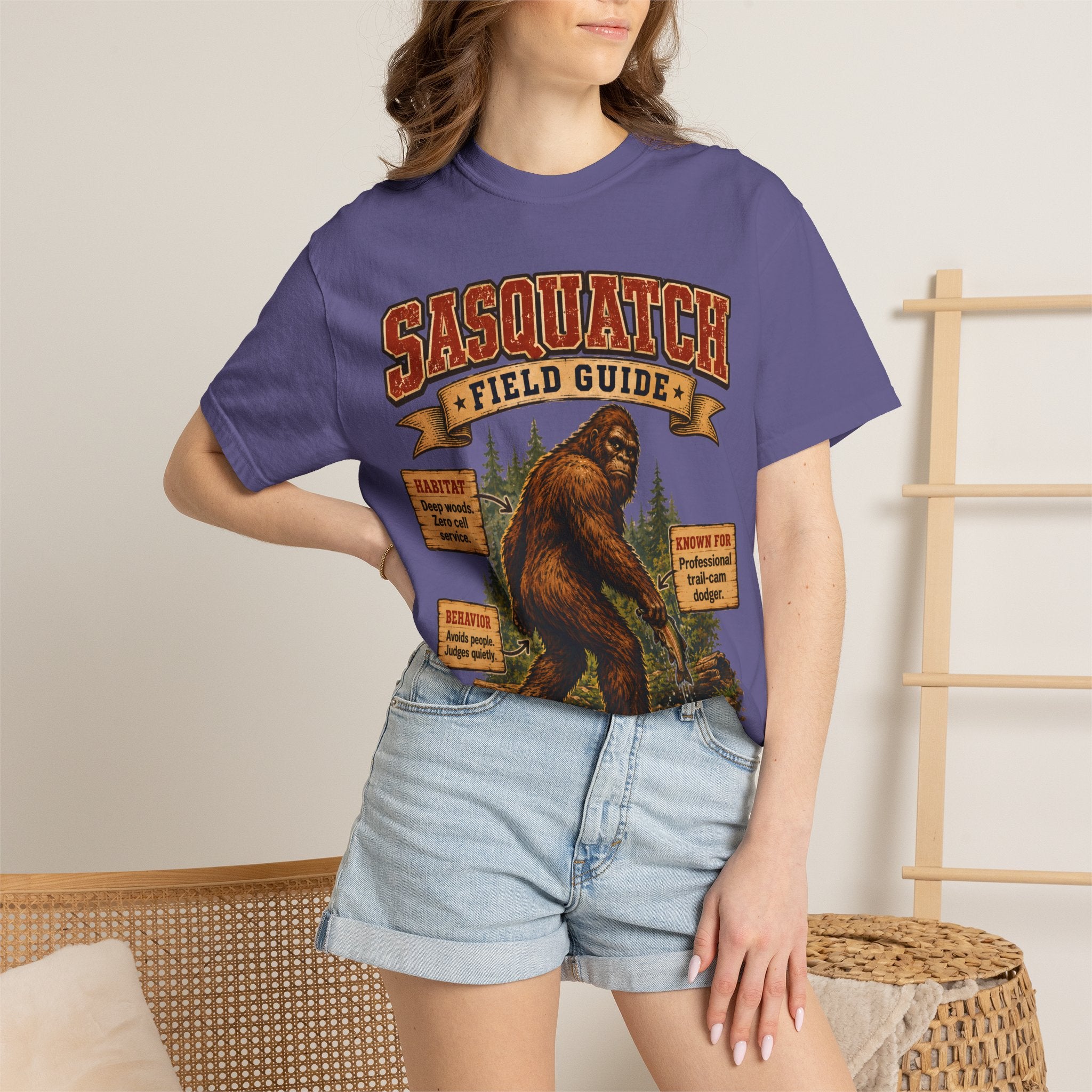 Sasquatch Field Guide T-Shirt