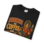 Running on Coffee and Family Traditions — Camping Humor Tee