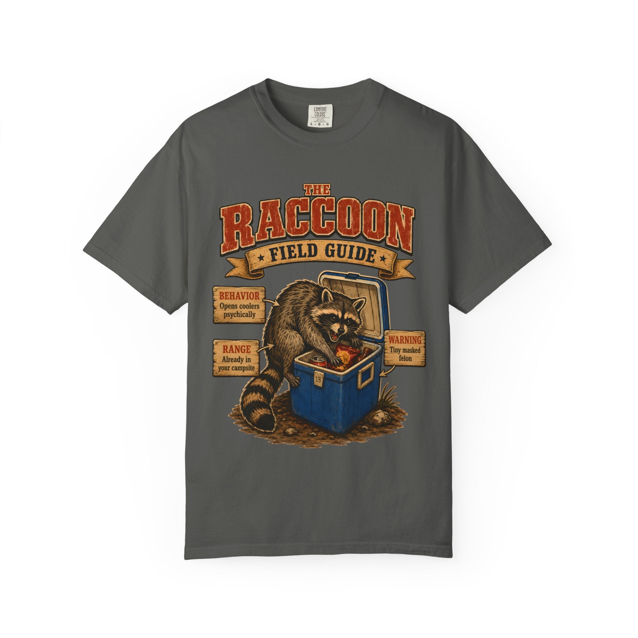 Raccoon Field Guide T-Shirt