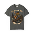 Risk Assessment Intern Looks Safe — Funny Camping Humor Tee