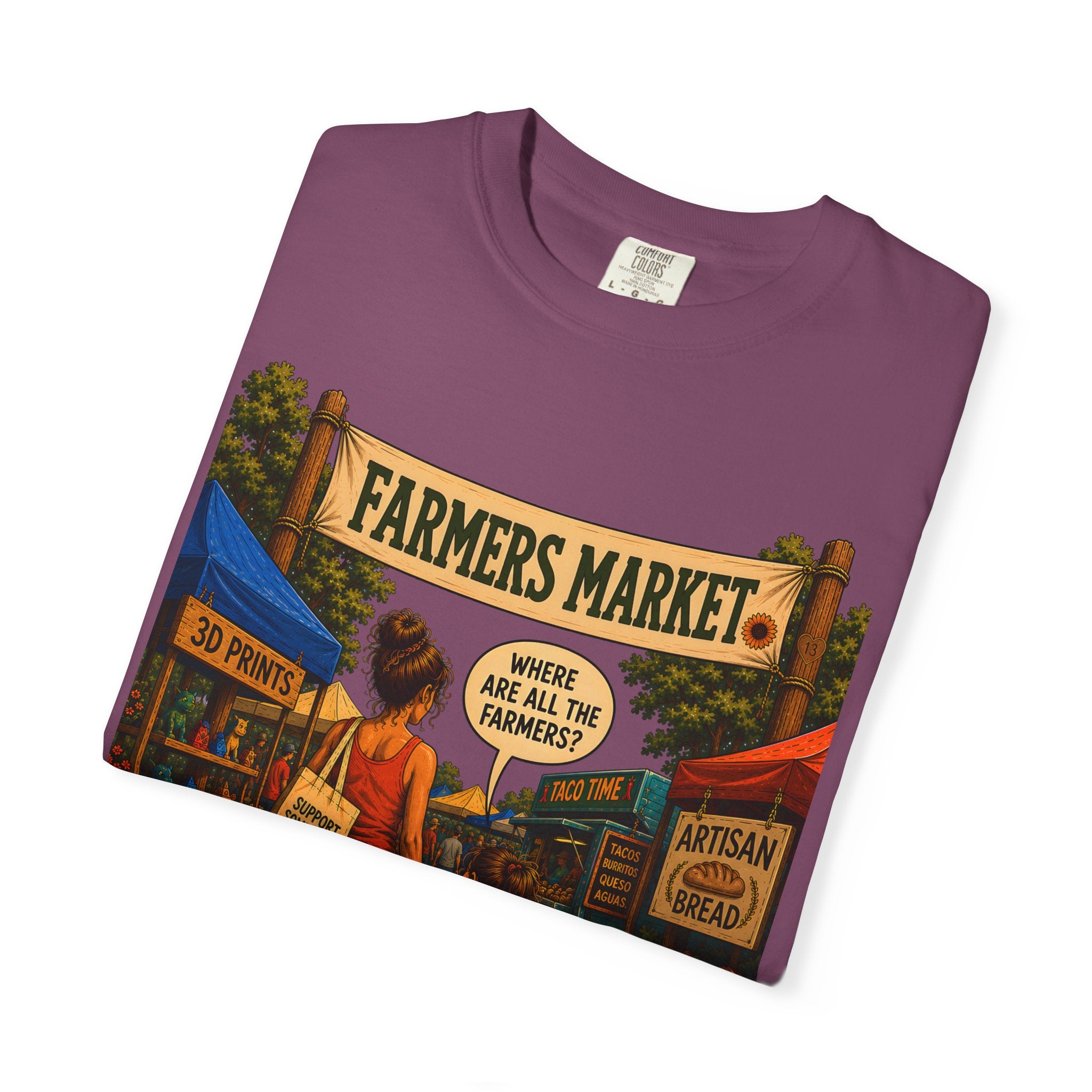 Farmers Market Where Are All the Farmers — Funny Outdoor Tee