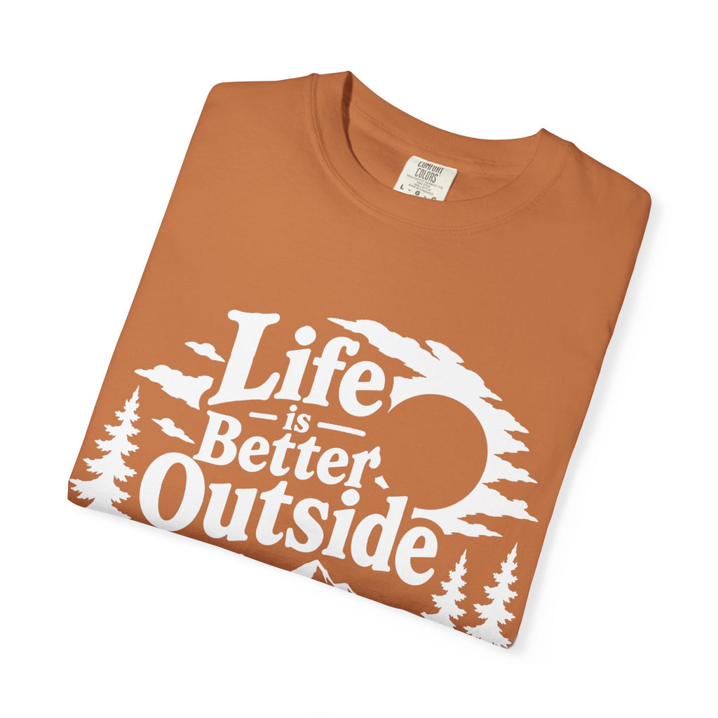 Life Is Better Outside Shirt — Vintage Outdoor Camping Tee