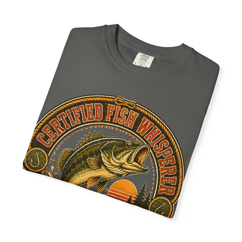 Certified Fish Whisperer Unverified Undefeated — Fishing Tee