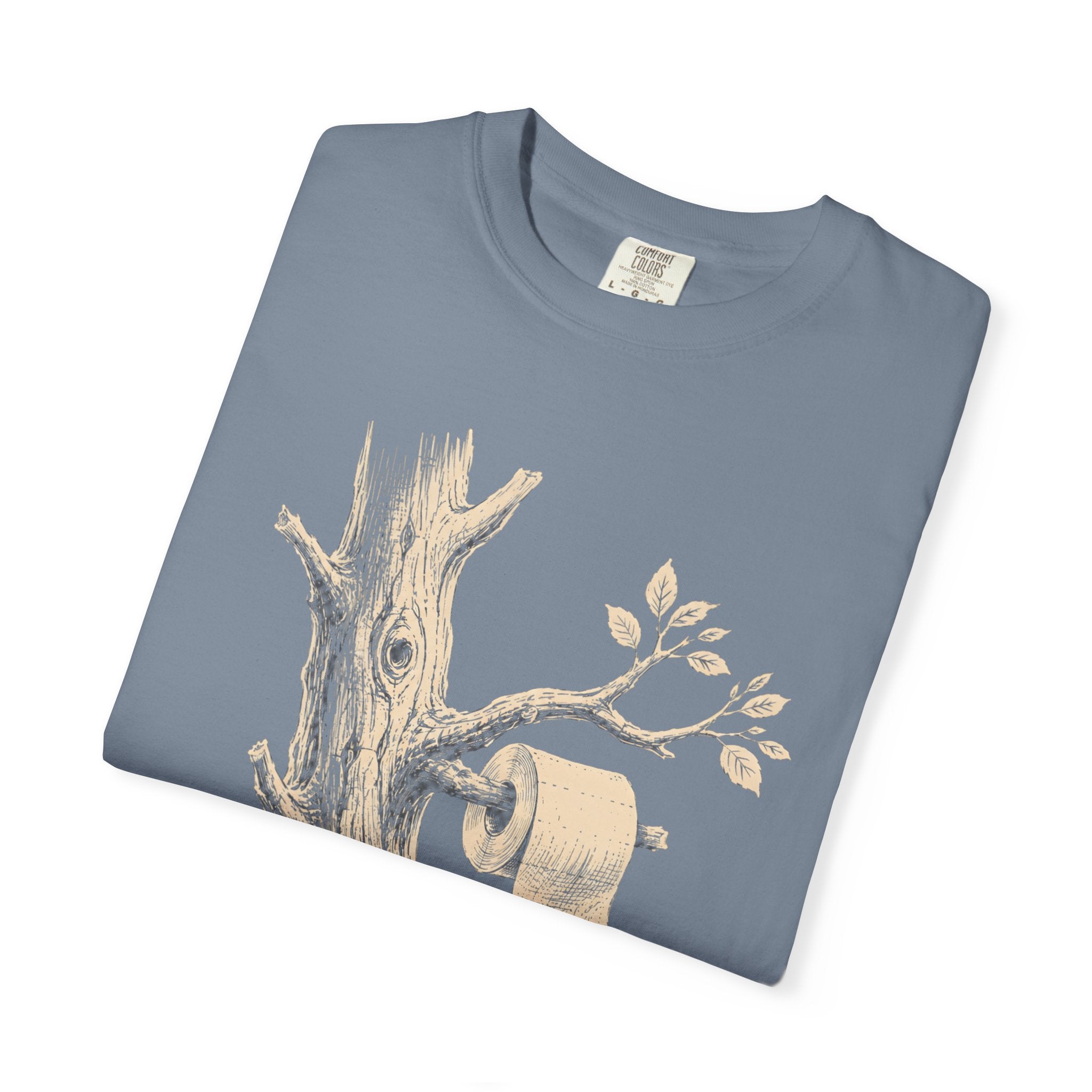 Toilet Tree — Funny Camping Outdoor Humor Sketch Tee