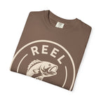 Reel Good Times — Vintage Fishing Badge Tee