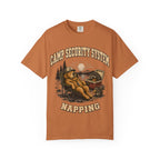 Camp Security System Napping — Funny Camping Dog Tee