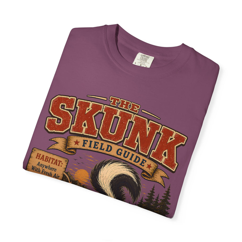 Skunk Field Guide - Biological Weapon Specialist Camping Tee