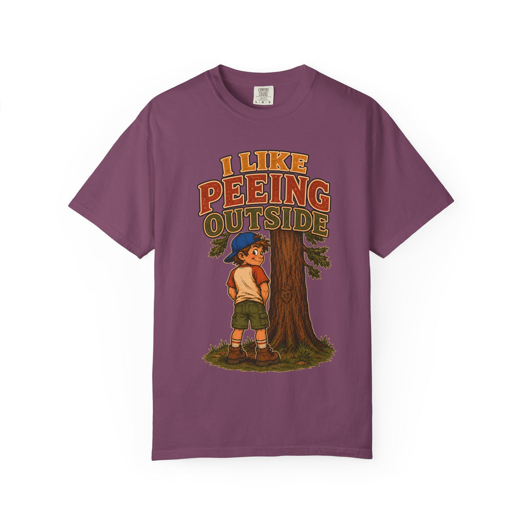 I Like Peeing Outside — Funny Camping Humor Tee