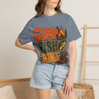 Camp Fish Hike — Vintage Outdoor Camping and Fishing Tee