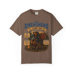 Dachshund Camp Dog - Tired Of All The Weiner Jokes Tee