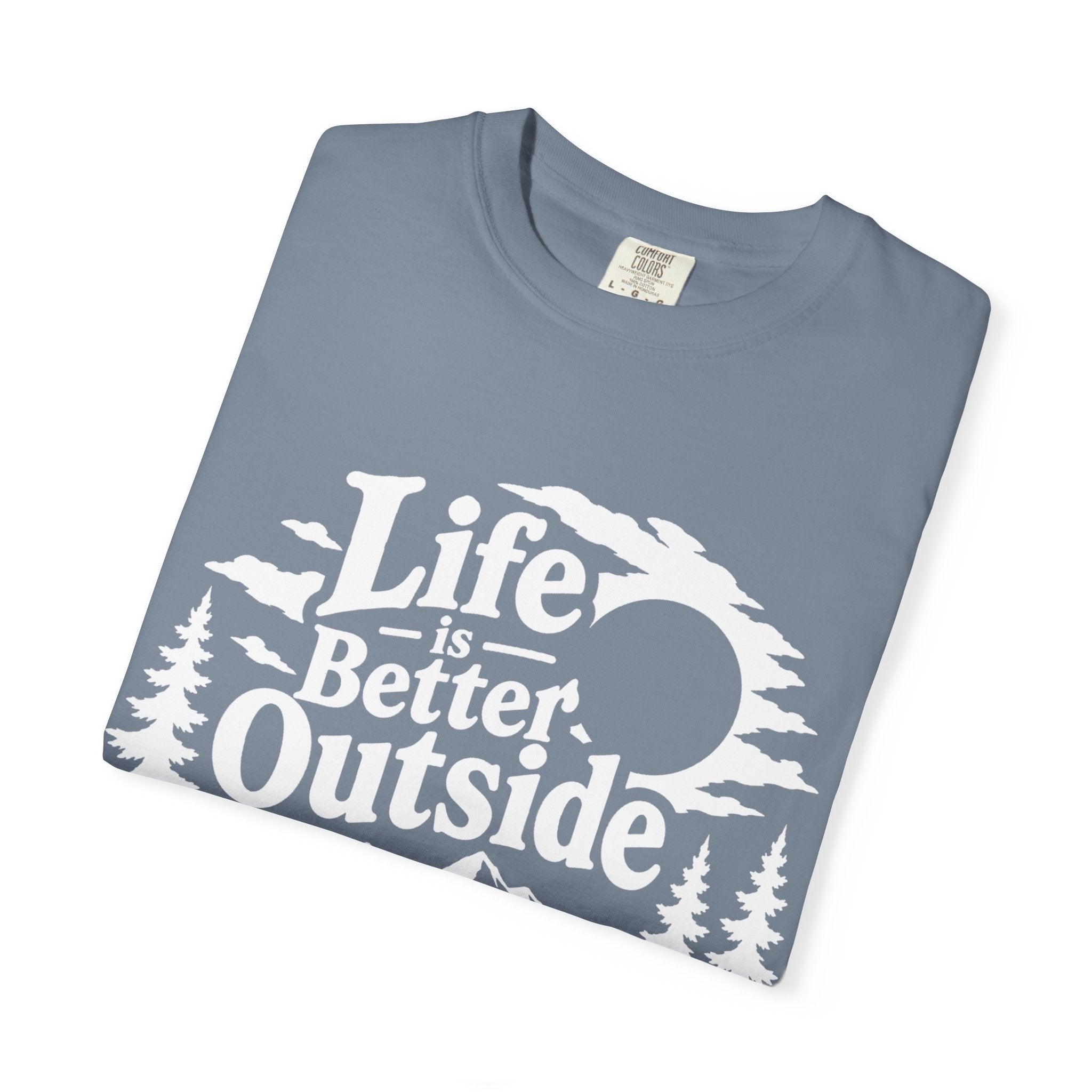 Life Is Better Outside Shirt — Vintage Outdoor Camping Tee