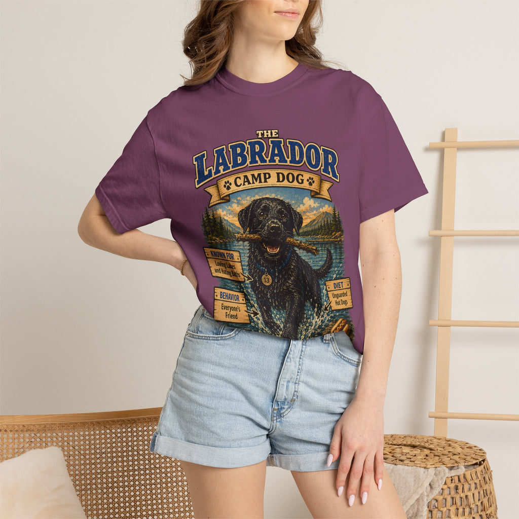 Labrador Camp Dog - Loving Lakes and Hating Baths Shirt