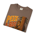 Peek-A-Boo Bigfoot — Funny Sasquatch Hiking Camping Tee