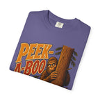 Peek-A-Boo Bigfoot — Funny Sasquatch Hiking Camping Tee
