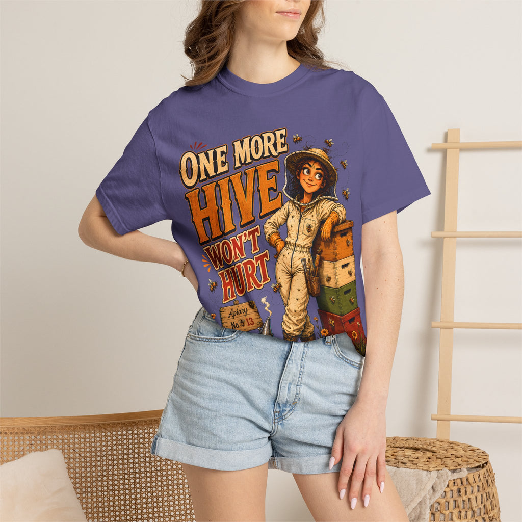 One More Hive Won't Hurt Funny Beekeeping Shirt
