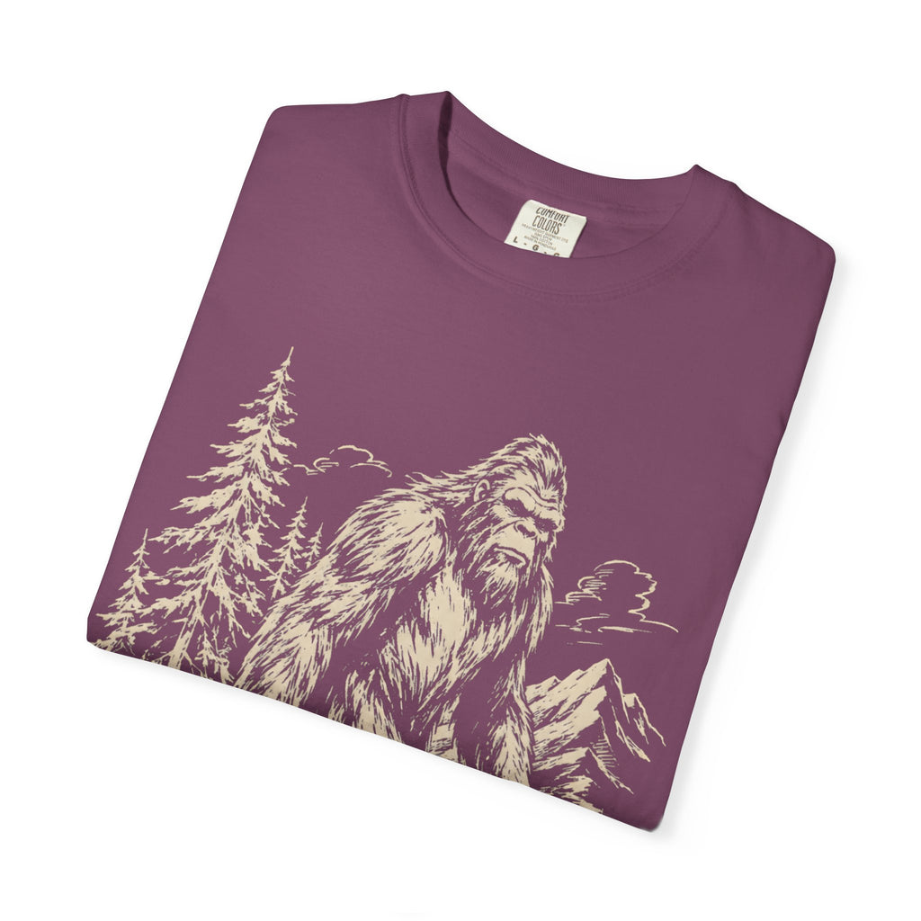 Bigfoot — Vintage Sasquatch Wilderness Sketch Tee