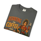 Running on Coffee and Family Traditions — Camping Humor Tee