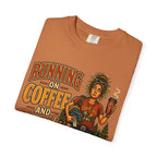 Running on Coffee and Family Traditions — Camping Humor Tee