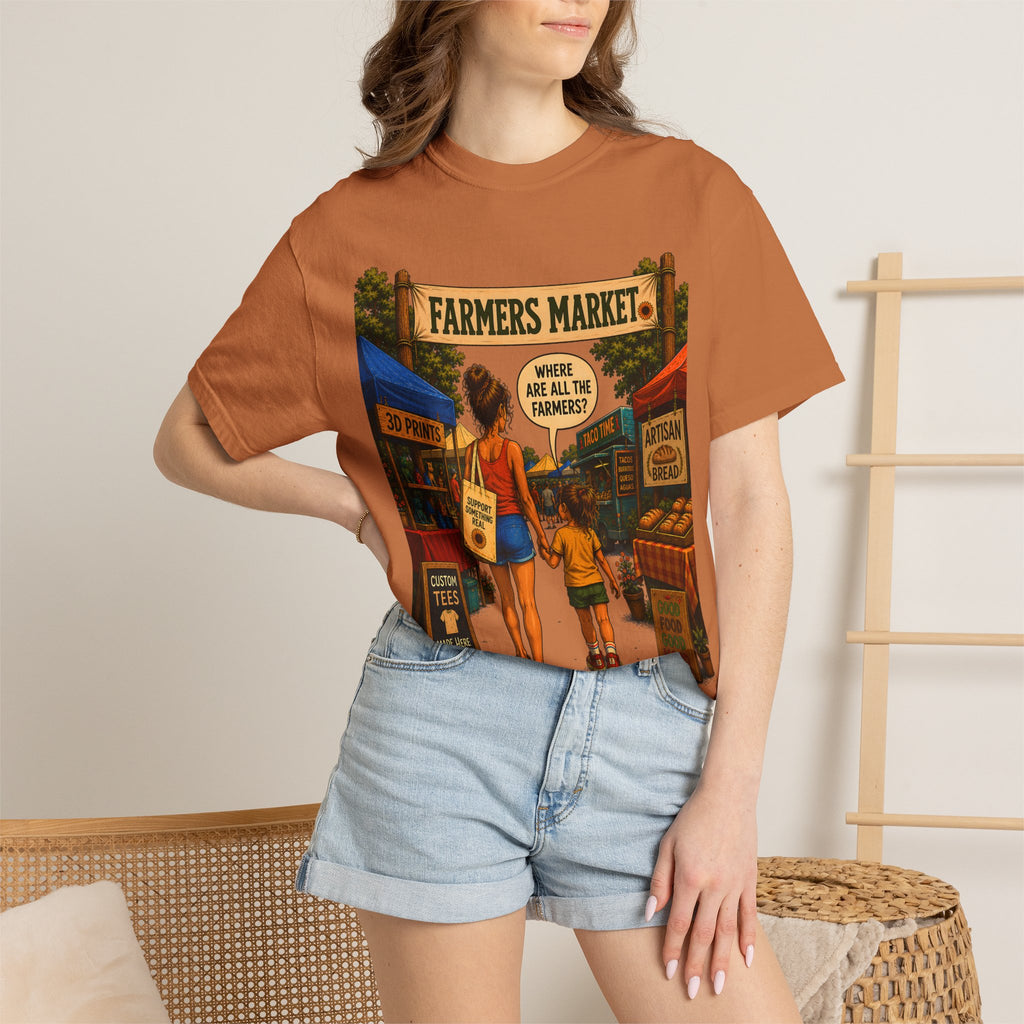 Farmers Market Where Are All the Farmers — Funny Outdoor Tee