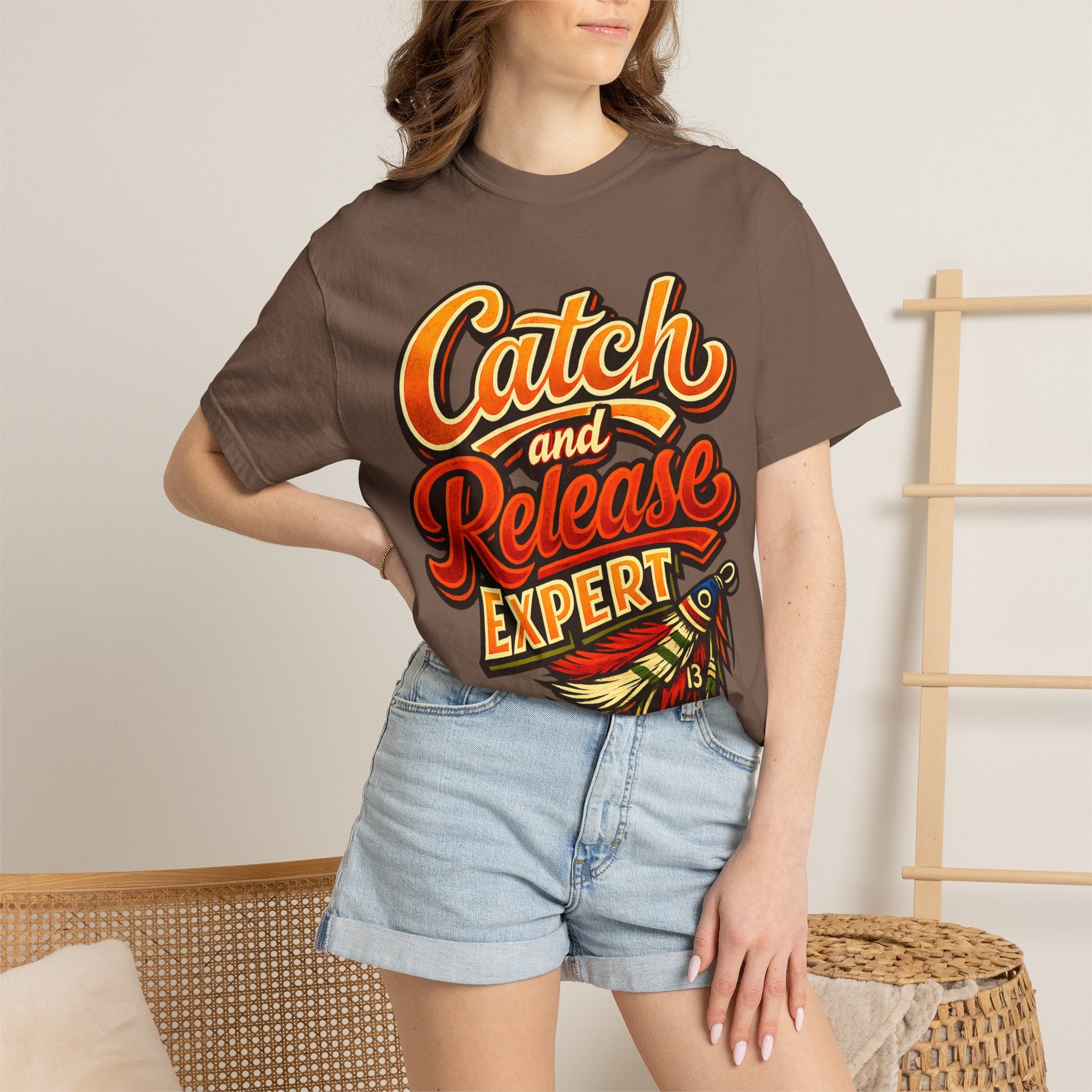 Catch and Release Expert Funny Fishing Shirt — Fly Fishing Tee