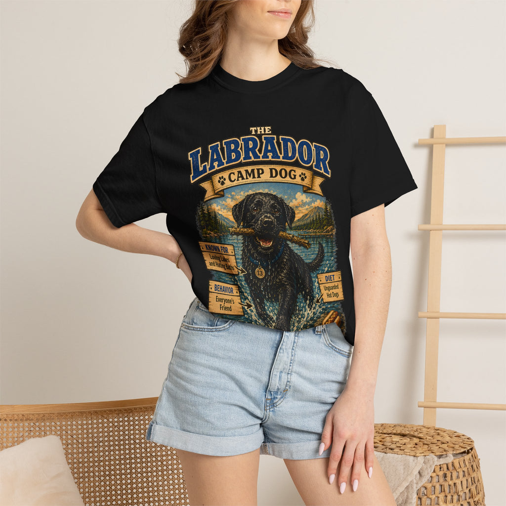 Labrador Camp Dog - Loving Lakes and Hating Baths Shirt