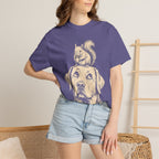 Dog and Squirrel — Vintage Sketch Outdoor Dog Tee