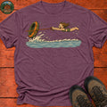 Lost The Tube T-Shirt — Heather Maroon