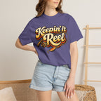 Keepin' It Reel — Retro Fishing Humor Tee