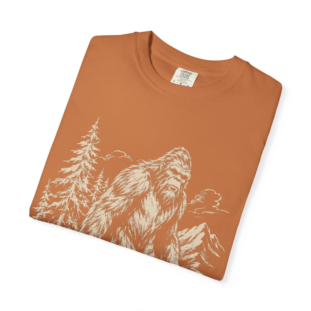 Bigfoot — Vintage Sasquatch Wilderness Sketch Tee