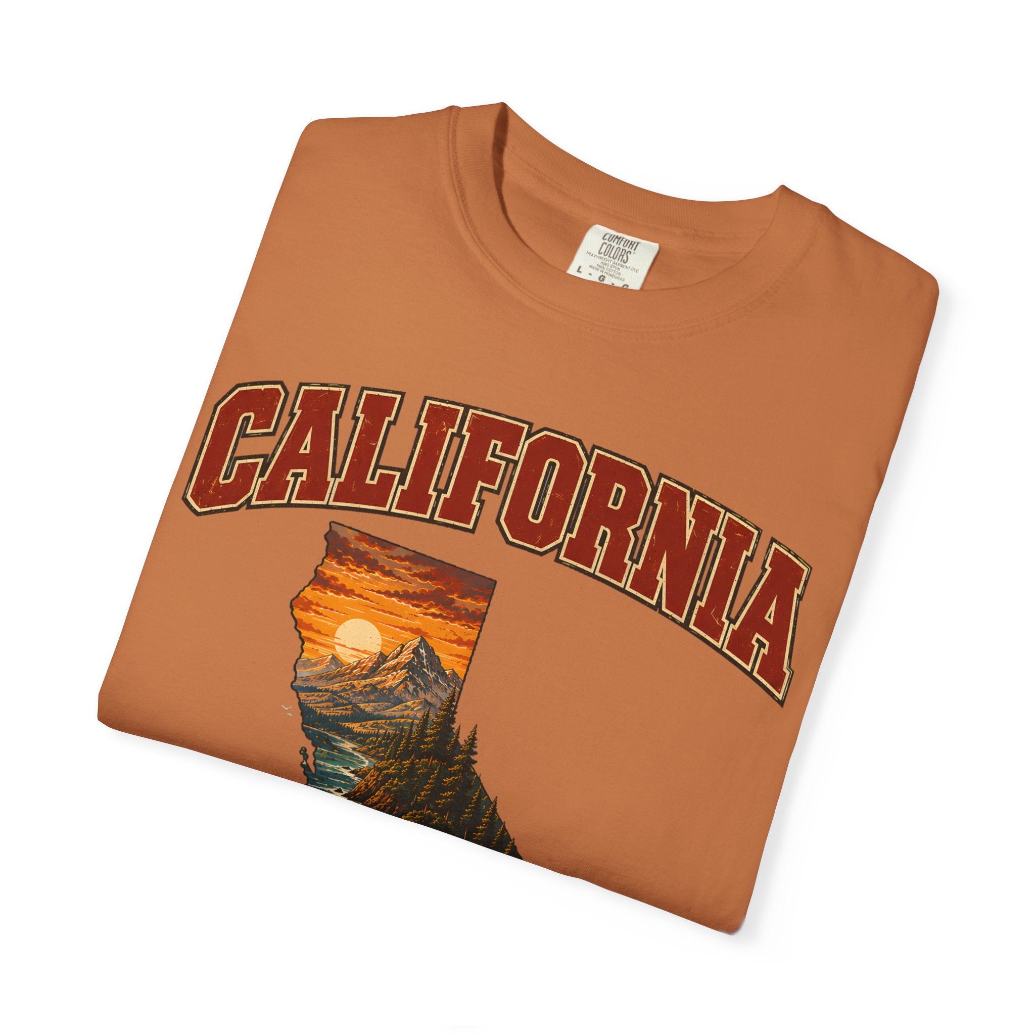 California Camping Shirt — Coastal Mountains Vintage Outdoor Tee