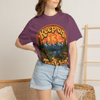 Keep On Trekkin' — Retro 70s Hiking and Camping Tee