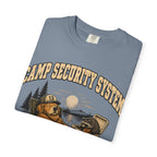 Camp Security System Napping — Funny Camping Dog Tee